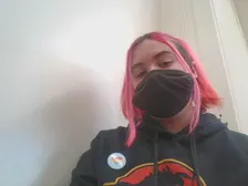 My hair is put up ^^