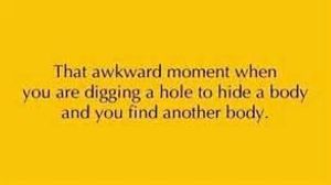 I hate it when this happens