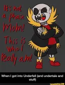 Me to my family, friends, ect who judge me that I like undertale