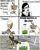 let's have a calcium filled spooky szn ?