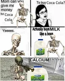 let's have a calcium filled spooky szn ?