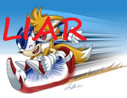 Sonic isn't the fastest thing alive Sonic isn't the fastest thing alive