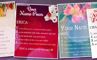 Name Poem Page Name Poem Page