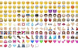 Emojis page Emojis page