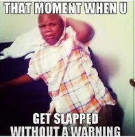 That Odd Moment When...