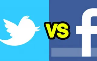 Which do you prefer: Facebook or twitter?