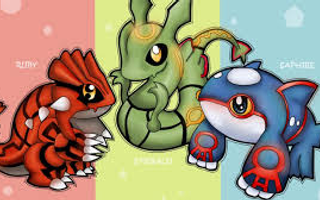 Out of the weather Trio (Kyogre, Groudon, and Rayquaza) is your favorite? Out of the weather Trio (Kyogre, Groudon, and Rayquaza) is your favorite?