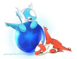 Latias vrs Latios (sibblings) Latias vrs Latios (sibblings)