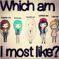 Which of these describes me? I just wanna know, not asking for complements. Which of these describes me? I just wanna know, not asking for complements.