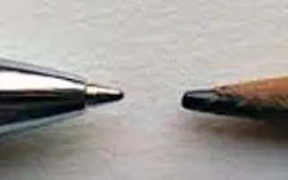 Pens vs Pencils Pens vs Pencils
