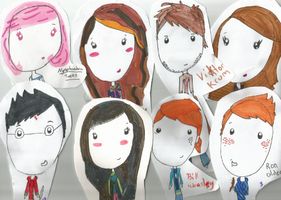 Which of these Harry potter pictures that I drew FROM HAND is your favorite? Which of these Harry potter pictures that I drew FROM HAND is your favorite?