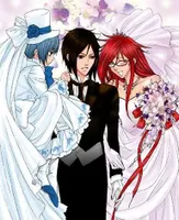 Grell x Sebastian or Ciel x Sebastian Grell x Sebastian or Ciel x Sebastian
