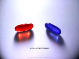 Do you choose the red pill or the blue pill? Do you choose the red pill or the blue pill?
