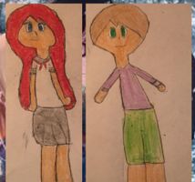 Flame Vs Blue (My OC Characters) Flame Vs Blue (My OC Characters)