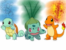 Favorite Kanto Starter Pomemon Favorite Kanto Starter Pomemon