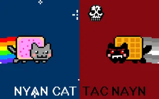 Nyan Cat or Tac Nayn Nyan Cat or Tac Nayn