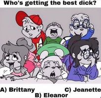 Which Chipmunk is getting the best dick? Which Chipmunk is getting the best dick?