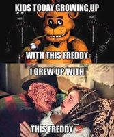Which Freddy do you prefer? Which Freddy do you prefer?