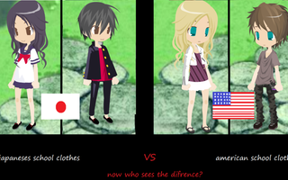 Japanese Uniform or American Clothes Japanese Uniform or American Clothes