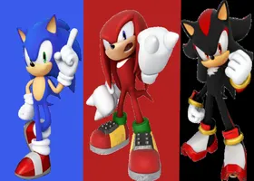 Sonic, Shadow, or Knuckles Sonic, Shadow, or Knuckles