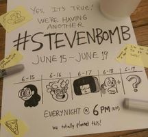 Will you subscribe to the Steven Universe Fan Club for updates on next week`s #STEVENBOMB? Will you subscribe to the Steven Universe Fan Club for updates on next week`s #STEVENBOMB?