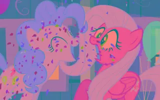 MLP Pinkie Pie versus Fluttershy MLP Pinkie Pie versus Fluttershy