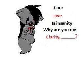 Wolf: ok i wll update my story and put whoever you guys ship me with the most... Wolf: ok i wll update my story and put whoever you guys ship me with the most...