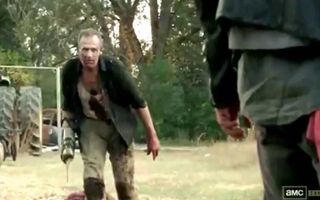 The walking dead: daryl kills walker merle The walking dead: daryl kills walker merle
