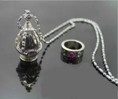 New Puella Magi Madoka Magica Akemi Homura Cosplay Soul Gem Necklace★ring Set | eBay New Puella Magi Madoka Magica Akemi Homura Cosplay Soul Gem Necklace★ring Set | eBay