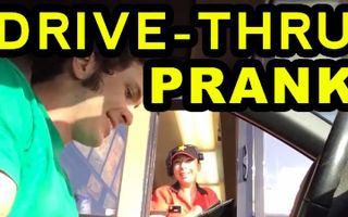 DRIVE-THRU PRANK DRIVE-THRU PRANK