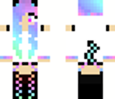 cotton Candy cat | Minecraft Skin cotton Candy cat | Minecraft Skin