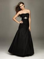 elegant dark strapless wedding dress | CherryMarry elegant dark strapless wedding dress | CherryMarry