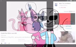 Reaction to Mya the Skeletons Warning (By Cutie the Kitten) Reaction to Mya the Skeletons Warning (By Cutie the Kitten)