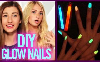 DIY GLOW STICK NAIL POLISH - Makeup Mythbusters with Maybaby and BindleBeautyx DIY GLOW STICK NAIL POLISH - Makeup Mythbusters with Maybaby and BindleBeautyx