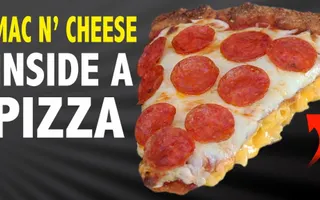 MAC N' CHEESE INSIDE A PIZZA - VERSUS MAC N' CHEESE INSIDE A PIZZA - VERSUS