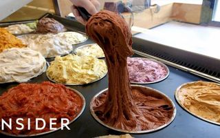 Stretchy Ice Cream Is Made With A 500-Year-Old Technique Stretchy Ice Cream Is Made With A 500-Year-Old Technique