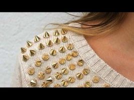 ✂ DIY- How to stud your tees and shorts ✂ DIY- How to stud your tees and shorts