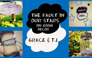 The Fault in Our Stars inspired Room Decor/ DIY crafts!|| Grace&TJ The Fault in Our Stars inspired Room Decor/ DIY crafts!|| Grace&TJ