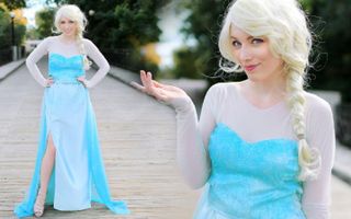 DIY ELSA FROZEN COSTUME - ADULT & CHILD DIY ELSA FROZEN COSTUME - ADULT & CHILD