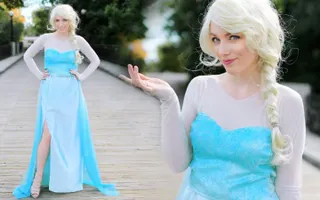 DIY ELSA FROZEN COSTUME - ADULT & CHILD DIY ELSA FROZEN COSTUME - ADULT & CHILD