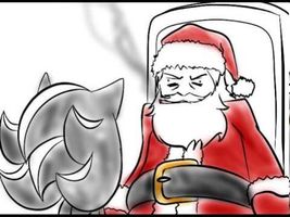Shadow The Hedgehog Happy Christmas Shadow The Hedgehog Happy Christmas