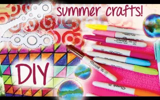 DIY Summer Craft Art Project Ideas! ✽ Fun & Cheap DIY Summer Craft Art Project Ideas! ✽ Fun & Cheap
