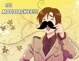 Is the power of the moustache with you? Is the power of the moustache with you?