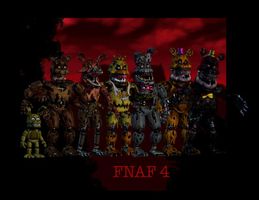 Which FNaF 4 Animatronics Are You? Which FNaF 4 Animatronics Are You?