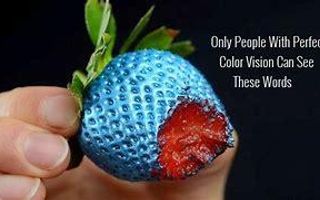 Only People With Perfect Color Vision Can Read These Words Only People With Perfect Color Vision Can Read These Words
