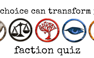 What faction in divergent are you in? What faction in divergent are you in?