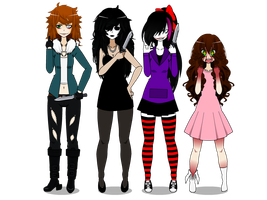 Which Creepypasta girl would befriend you? Which Creepypasta girl would befriend you?