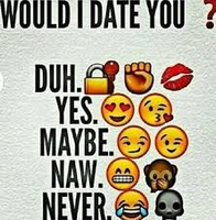 Would I even waste my time dating you boys? Would I even waste my time dating you boys?