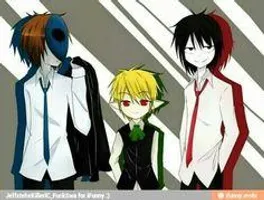 Are you Slenderman, Ticci Toby, Eyeless Jack, Jeff the Killer? Are you Slenderman, Ticci Toby, Eyeless Jack, Jeff the Killer?