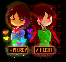 Are you Frisk or Chara? Are you Frisk or Chara?